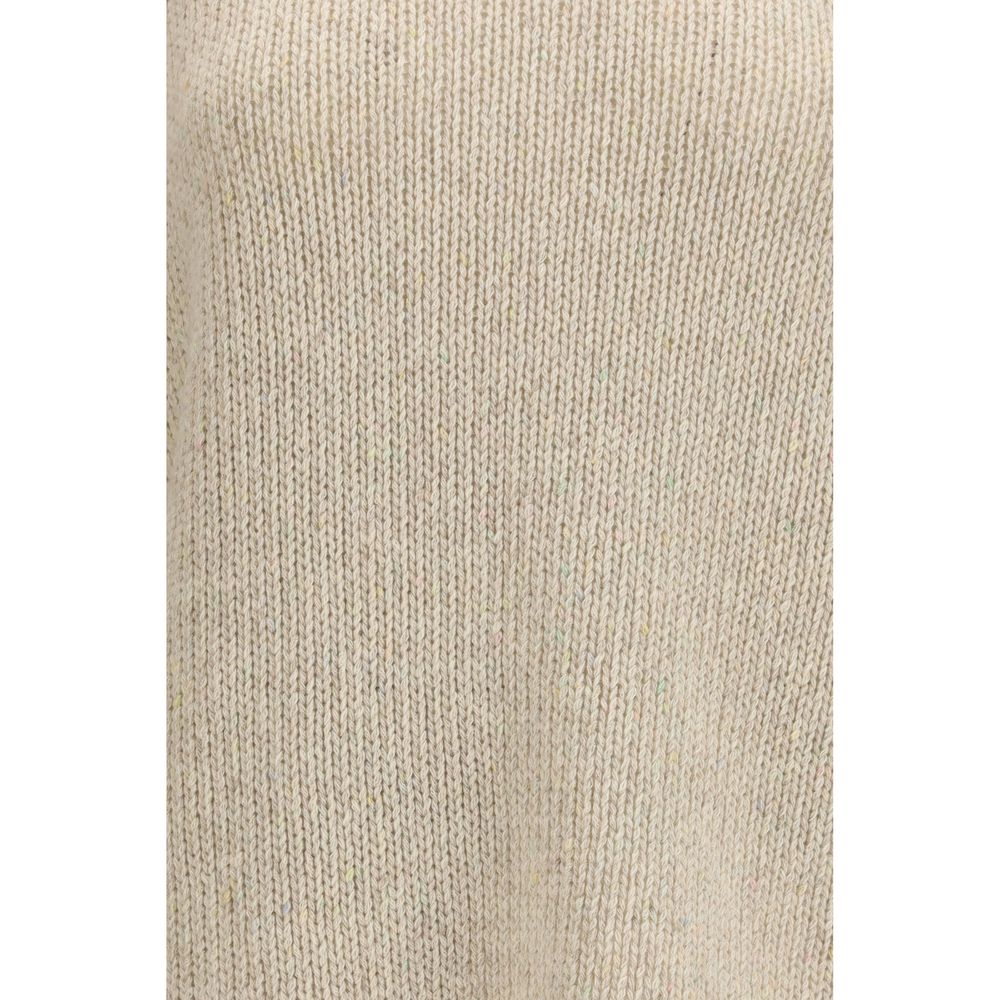 Beige Cashmere Sweater The Row