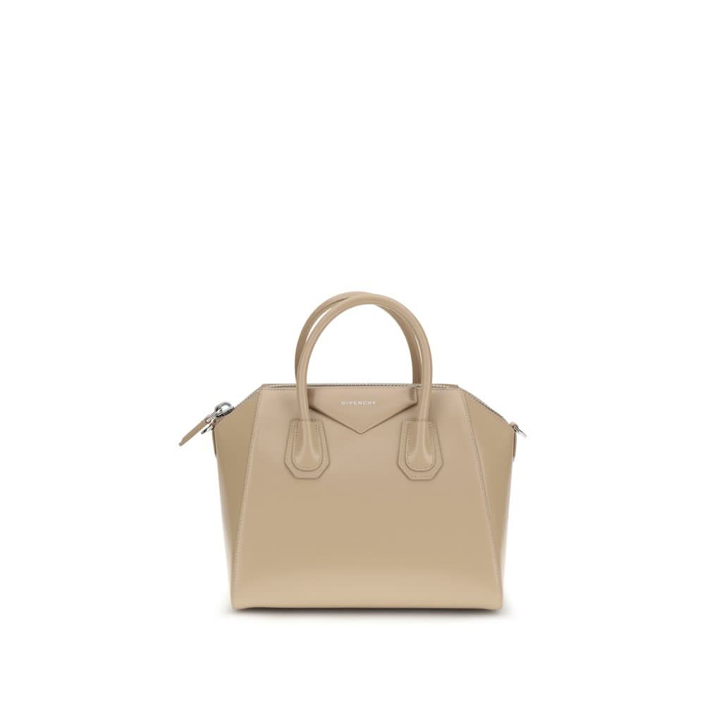 Beige Calf Leather Bos Taurus Shoulder Bag Givenchy