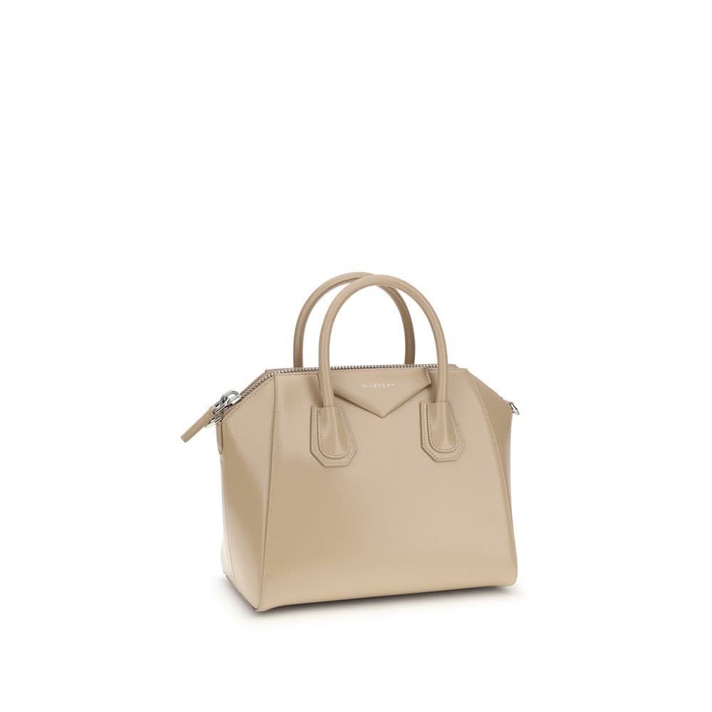 Beige Calf Leather Bos Taurus Shoulder Bag Givenchy