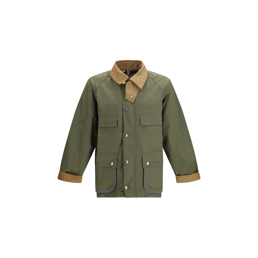 Bicolor Cotton Coat
