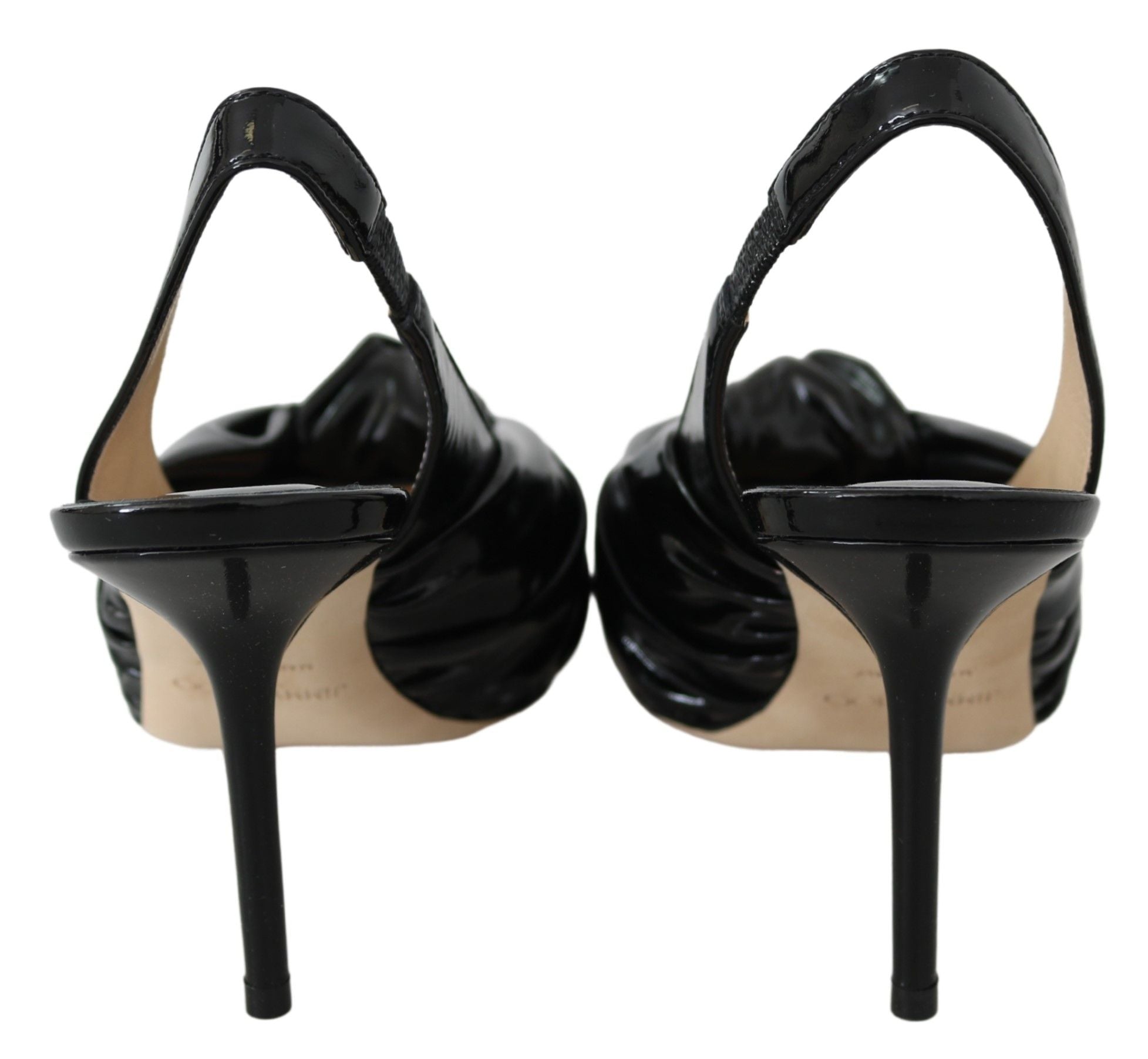 Black Patent Leather Annabell 85 Pumps-thumbmail-5