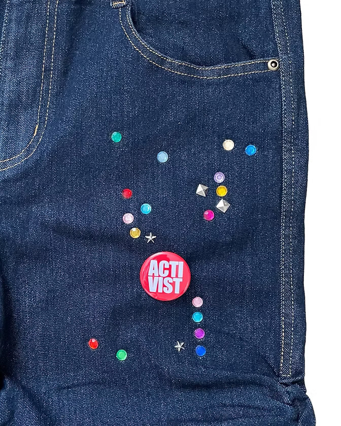 RIOT DENIM PANTS ACTIVISTPARIS