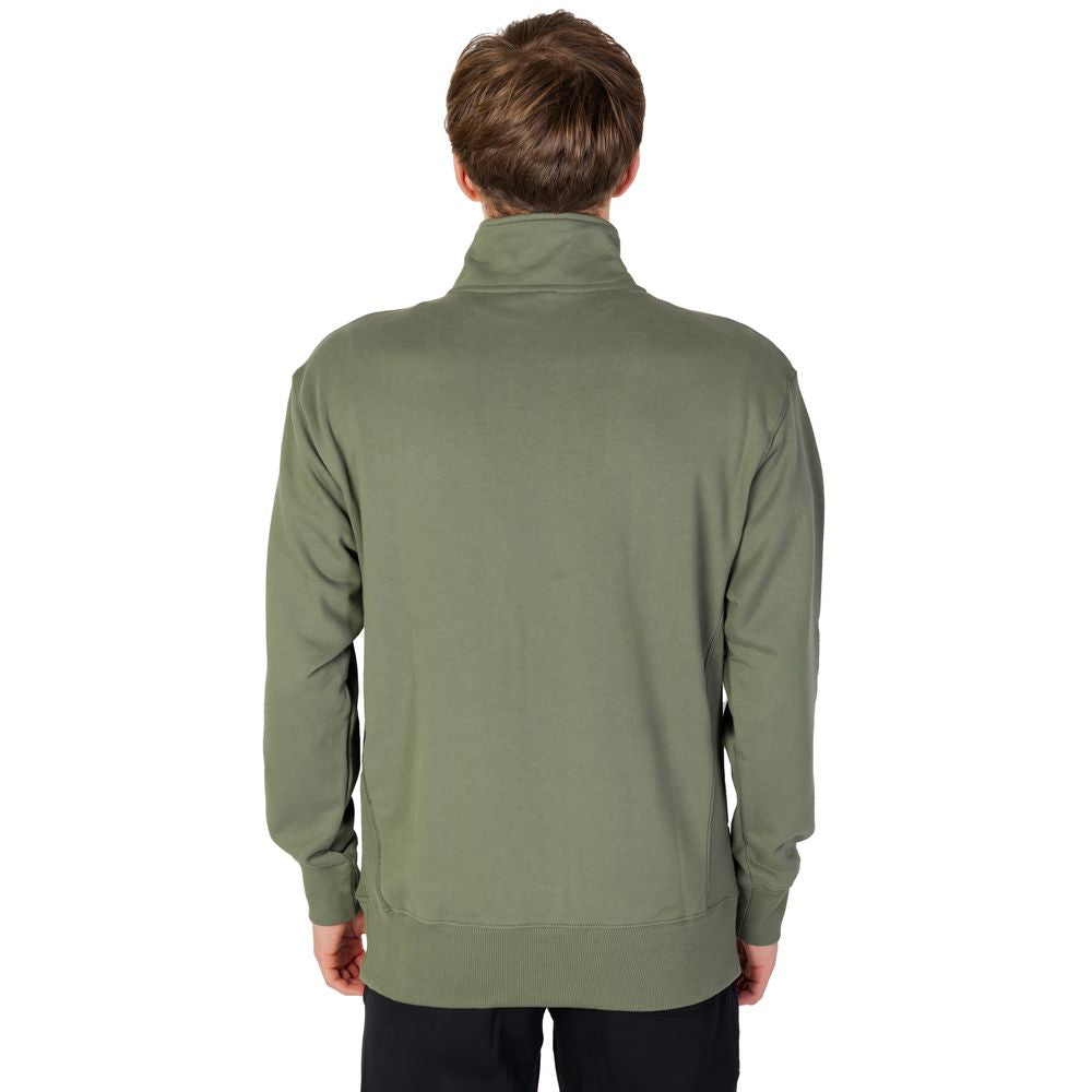 Green Cotton Sweatshirt New Balance