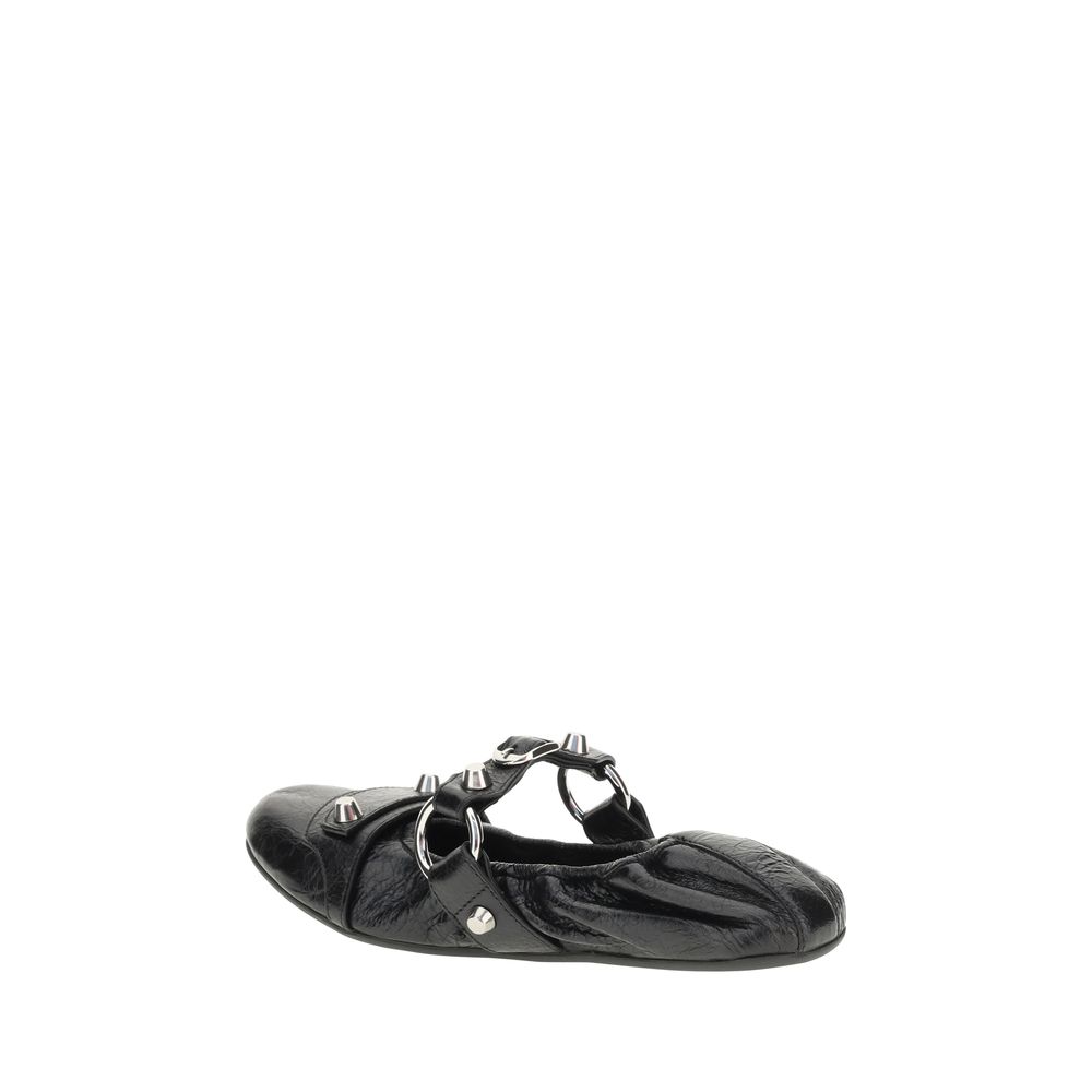 Black Lamb Ovis Aries Aries Ballet Flats-thumbmail-3