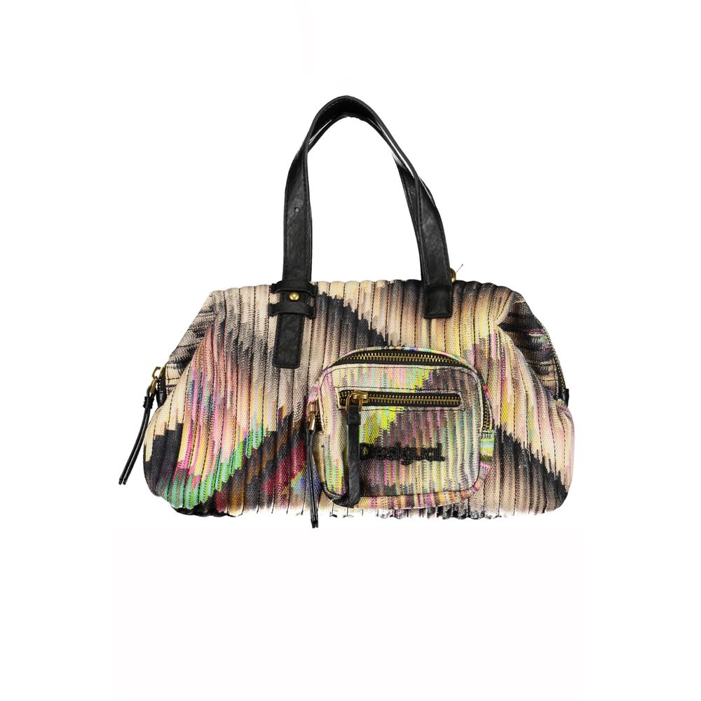 Nero Polyester Women Handbag Desigual
