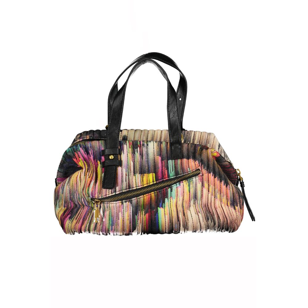 Nero Polyester Women Handbag Desigual