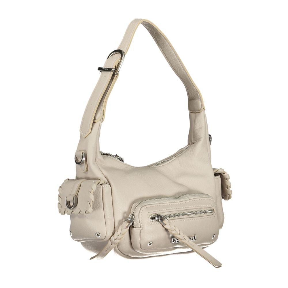 Bianco Poliuretano Women Handbag-thumbmail-3