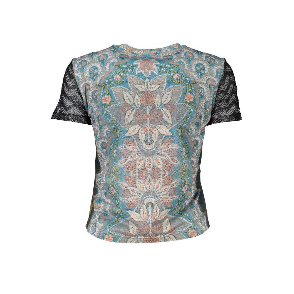 Azzurro Polyester Women T-Shirt