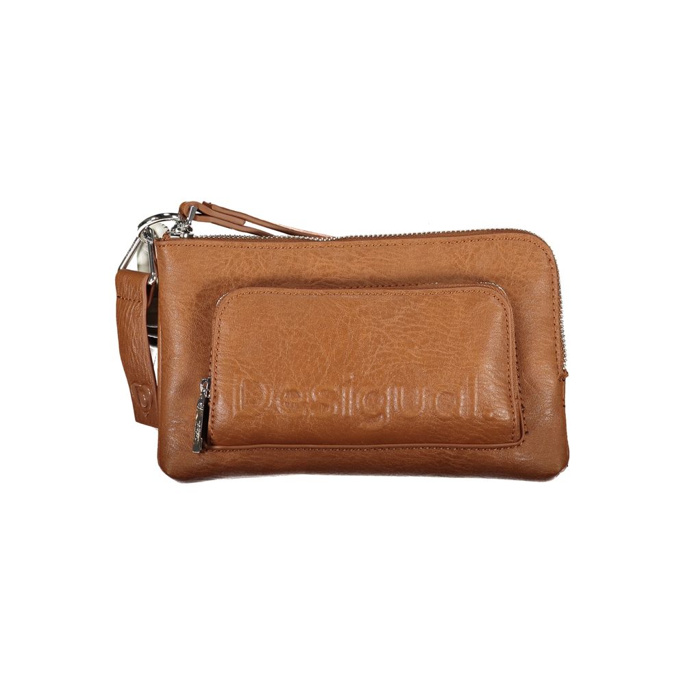 Marrone Poliuretano Women Shoulder Bag Desigual