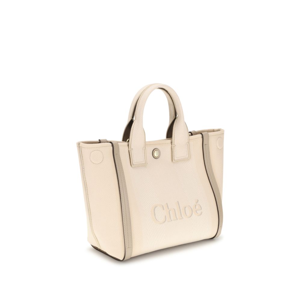 Beige Cotton Handbag-thumbmail-3