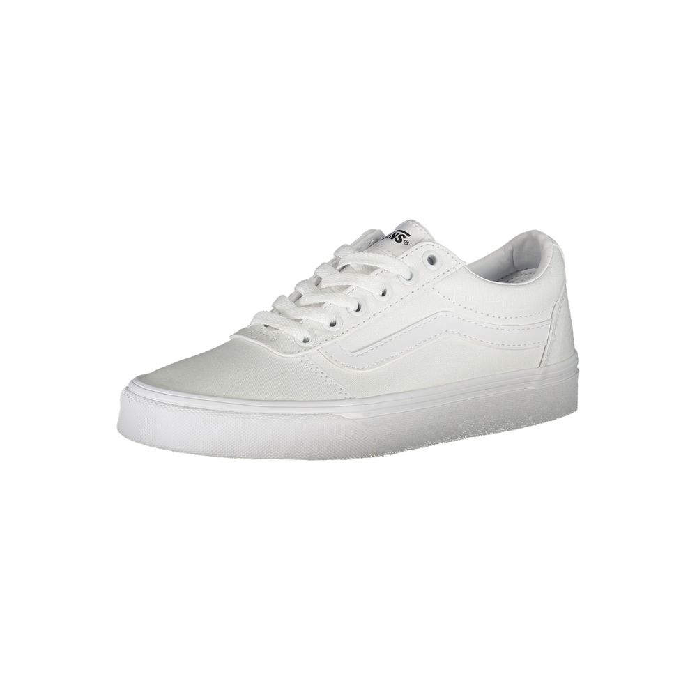 Bianco Polyurethane Women Sneaker Vans