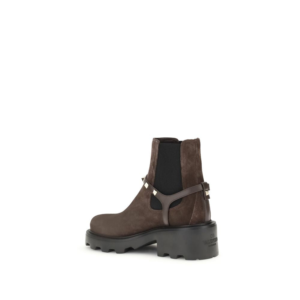 Brown Calf Leather Bos Taurus Chelsea Boots-thumbmail-3