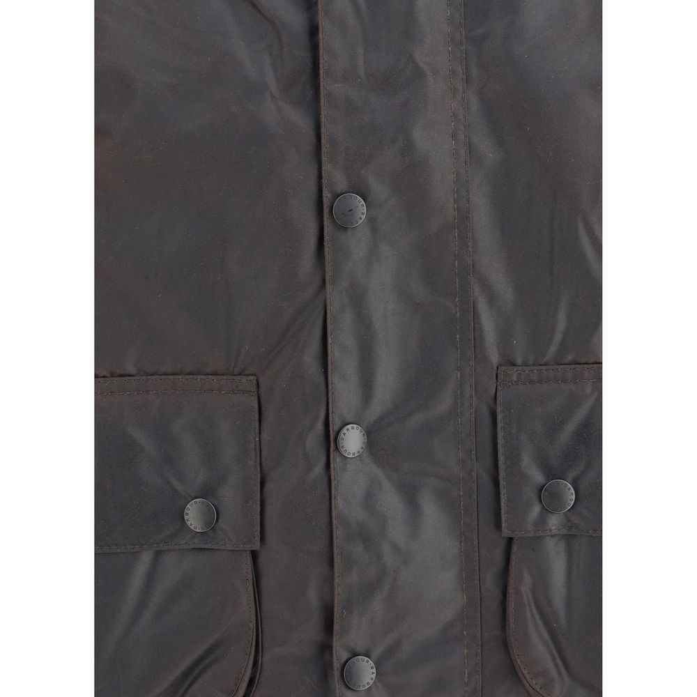 Black Cotton Coat Barbour