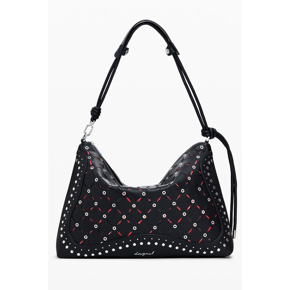 Black Polyurethane Women's Mini Bag Desigual