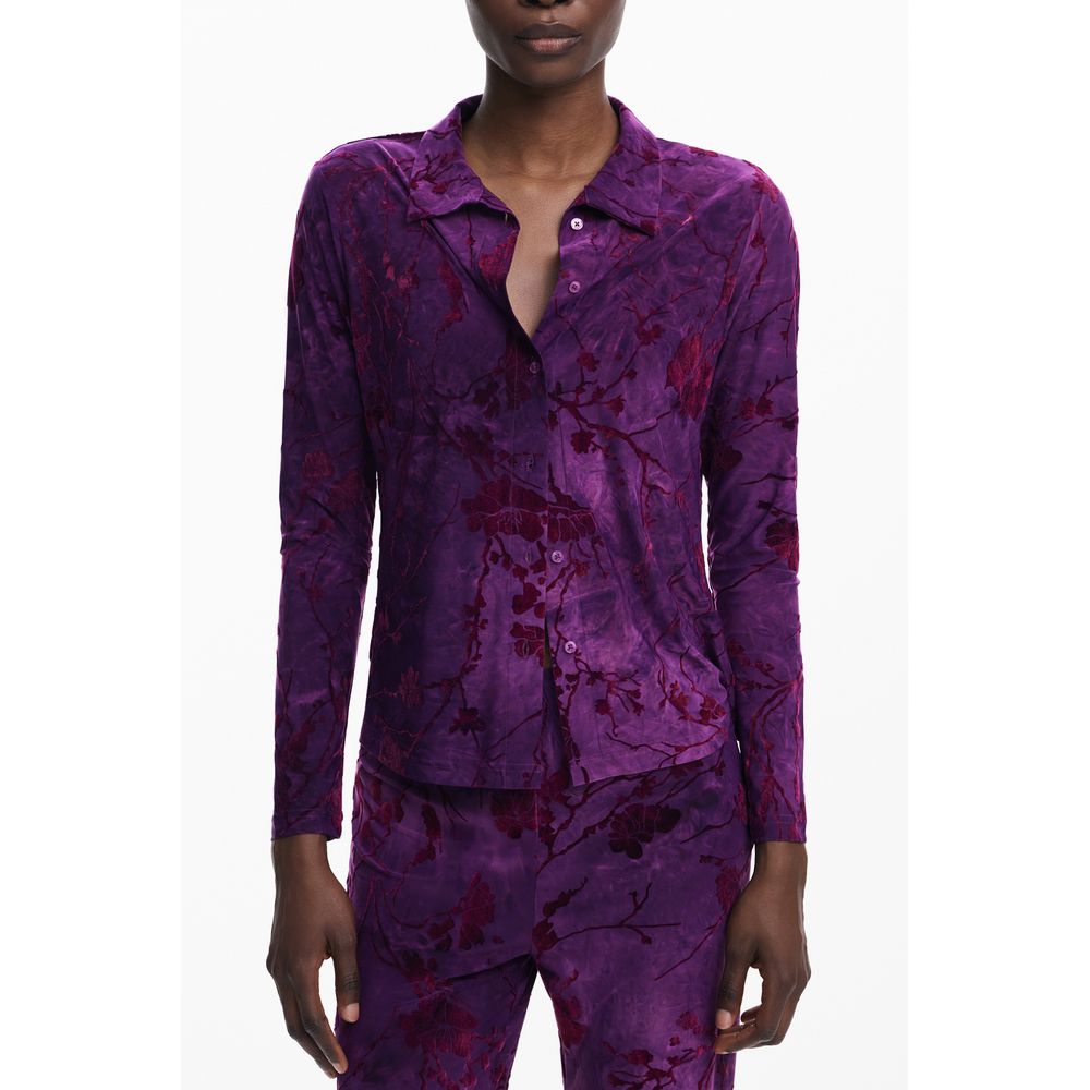 Viola Polyester Women Shirt Desigual