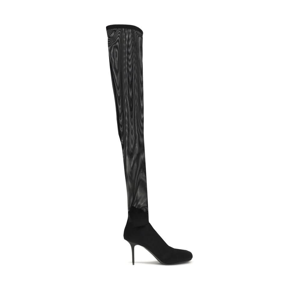 Black Polyamide Over The Knee Courrèges