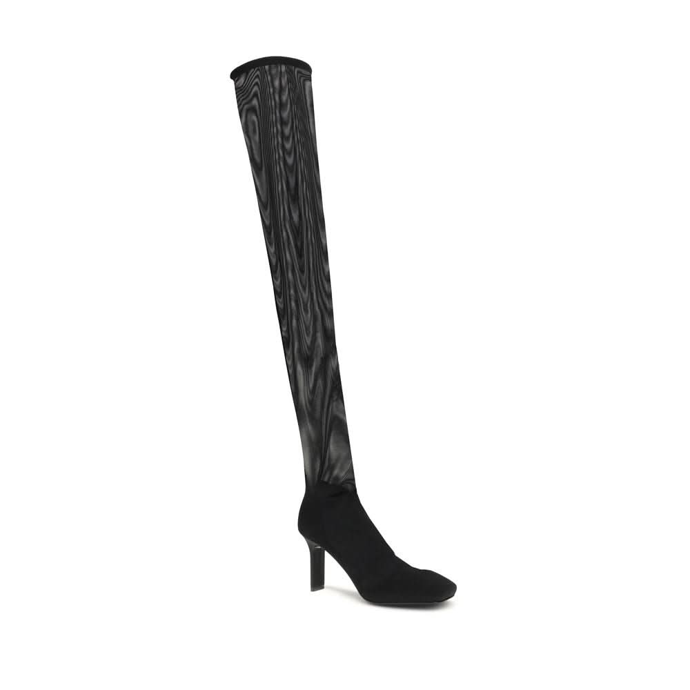 Black Polyamide Over The Knee Courrèges