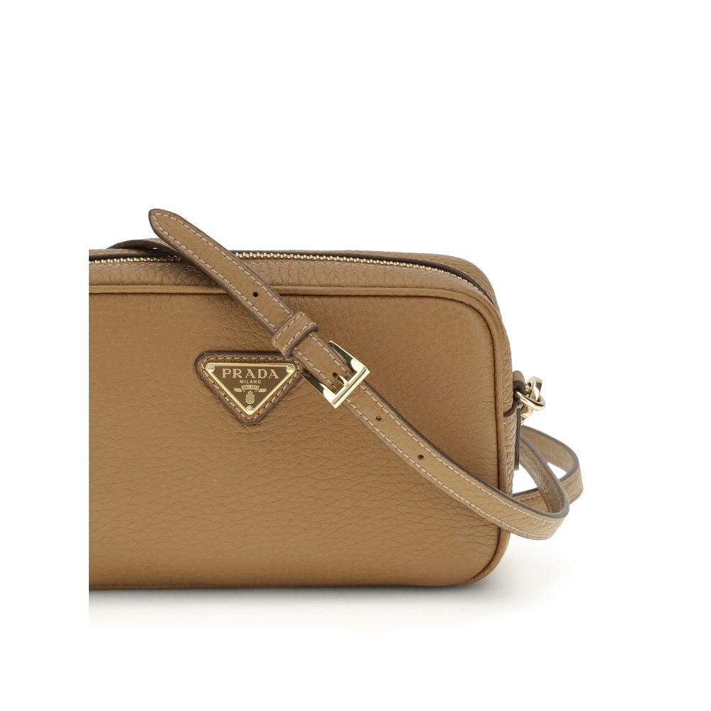 Beige Calf Leather Bos Taurus Shoulder Bag-thumbmail-4