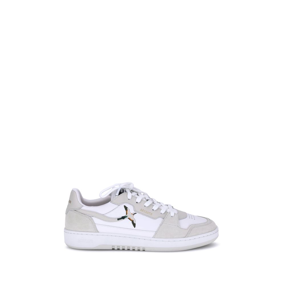 White Calf Leather Bos Taurus Athletic Sneakers