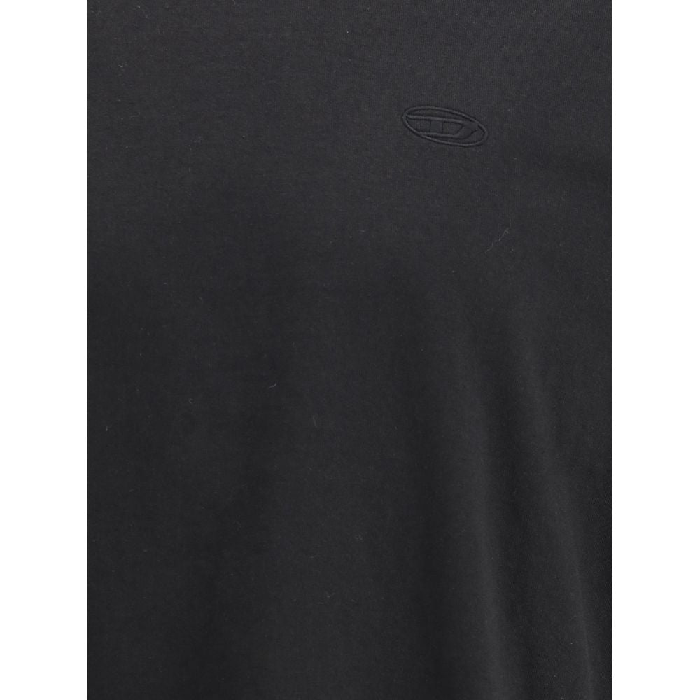 Black Cotton T-Shirt-thumbmail-3