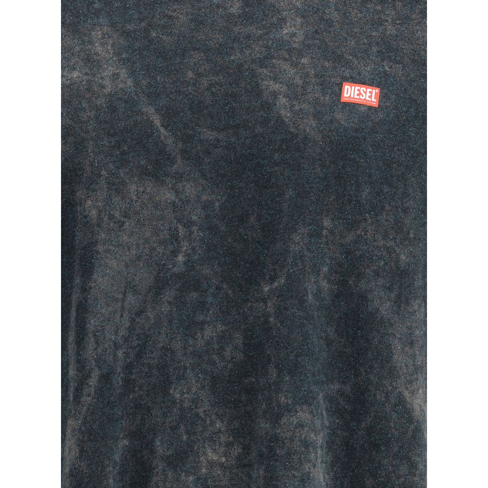 Black Cotton T-Shirt-thumbmail-3