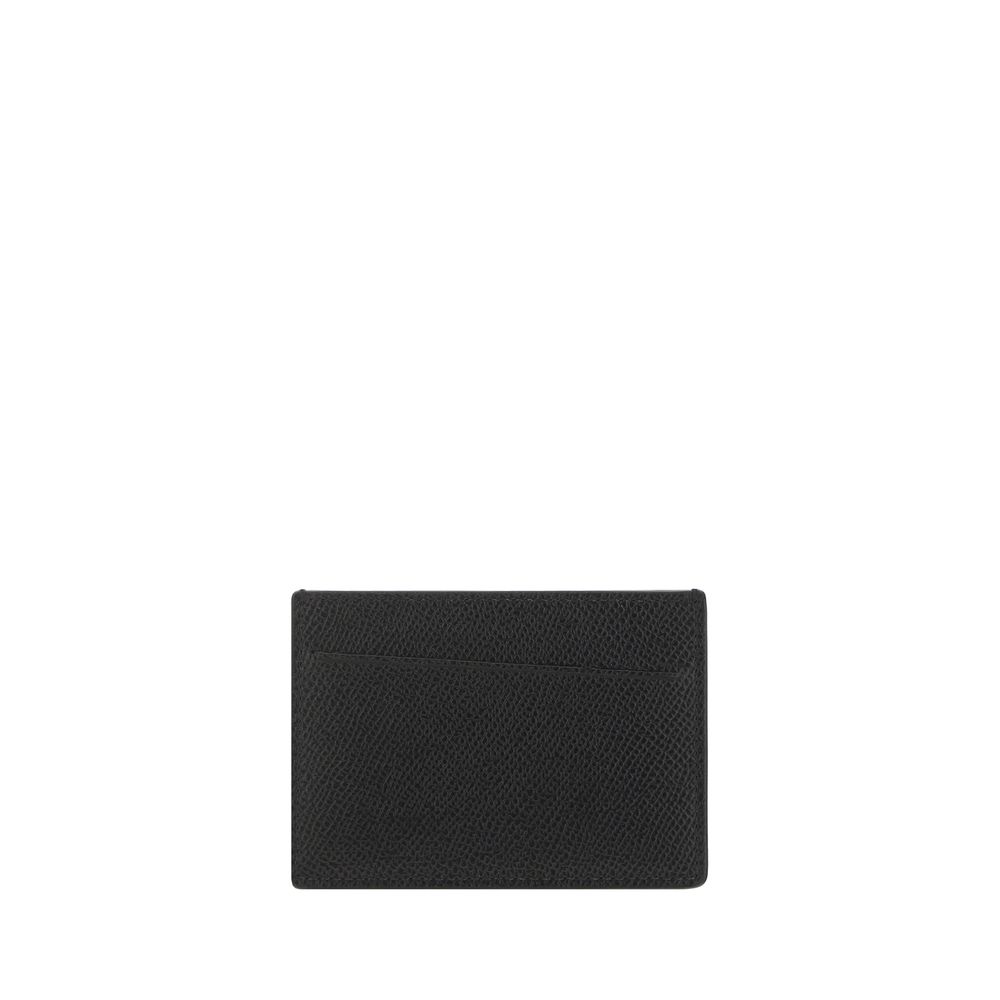 Black Calf Leather Bos Taurus Wallet Maison Margiela