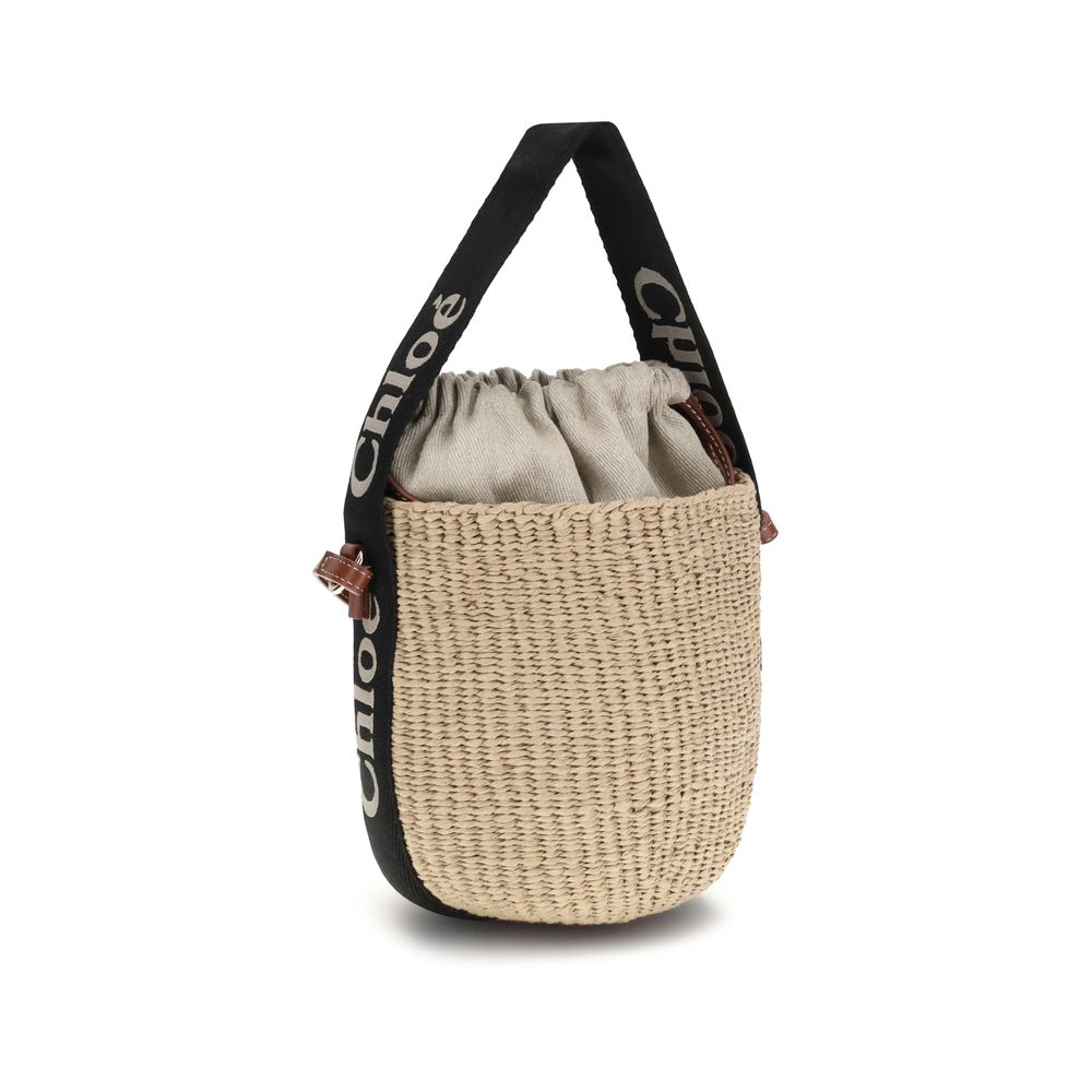 Beige Raffia Backet Bag-thumbmail-3