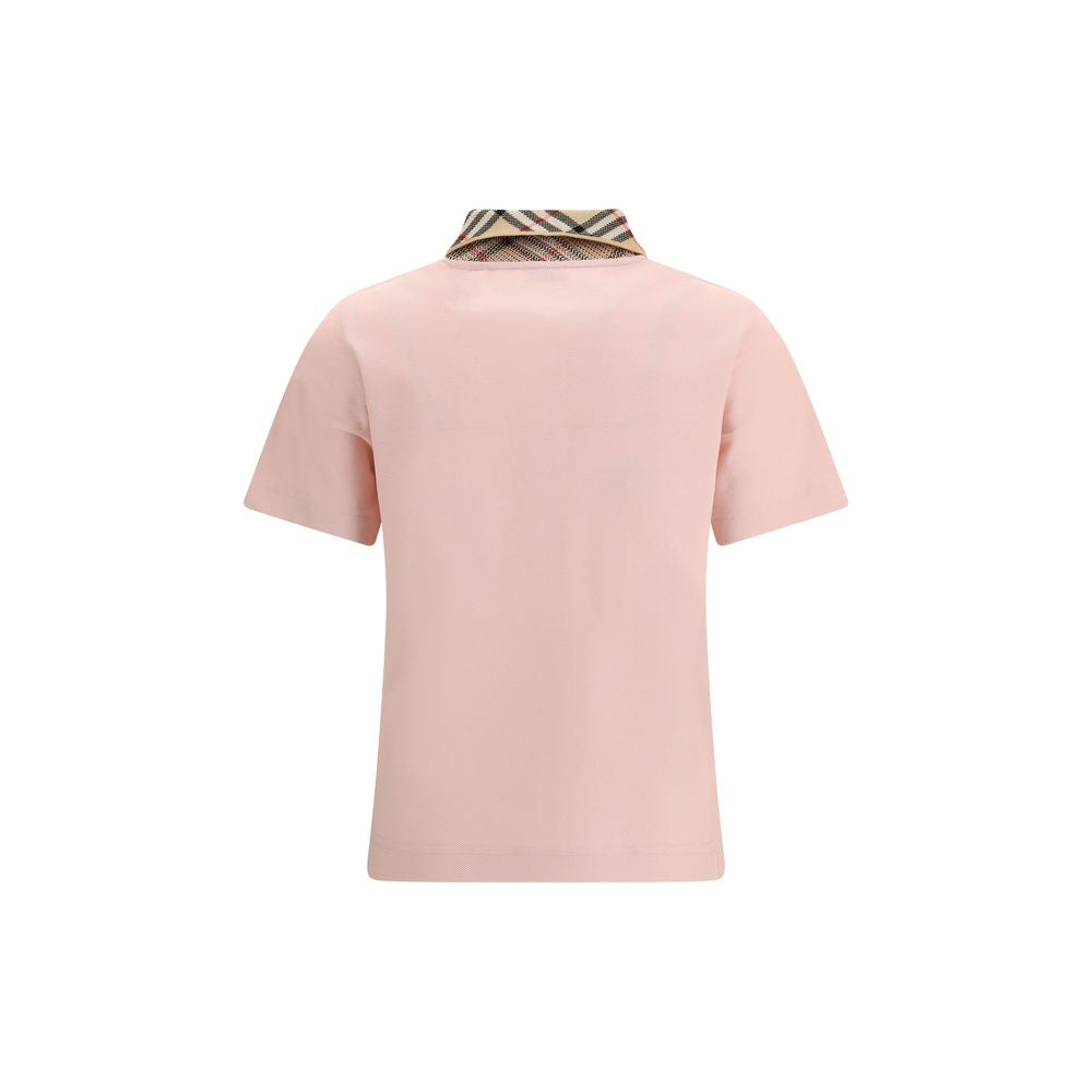 Multicolor Cotton Polo Shirt Burberry