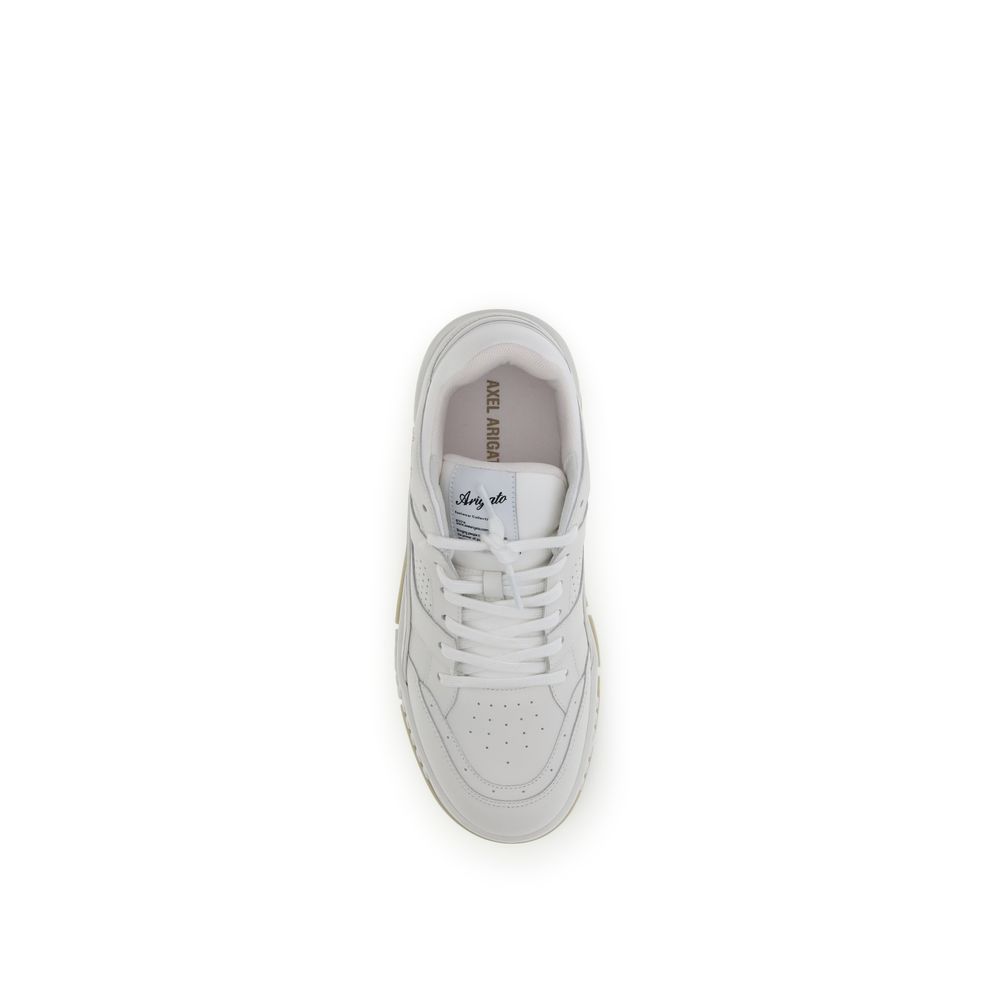 White Calf Leather Bos Taurus Low Top Sneakers-thumbmail-4