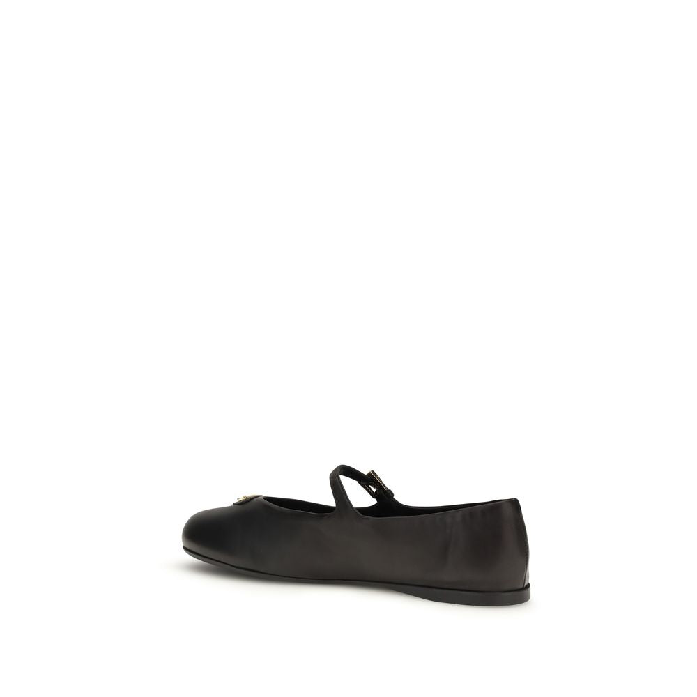Black Lamb Ovis Aries Aries Ballet Flats-thumbmail-3