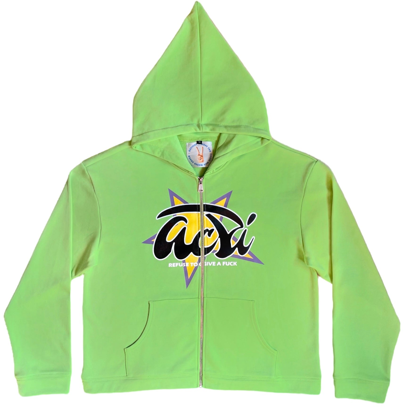 ACTI ZIP UP HOODIE - TIZZIL