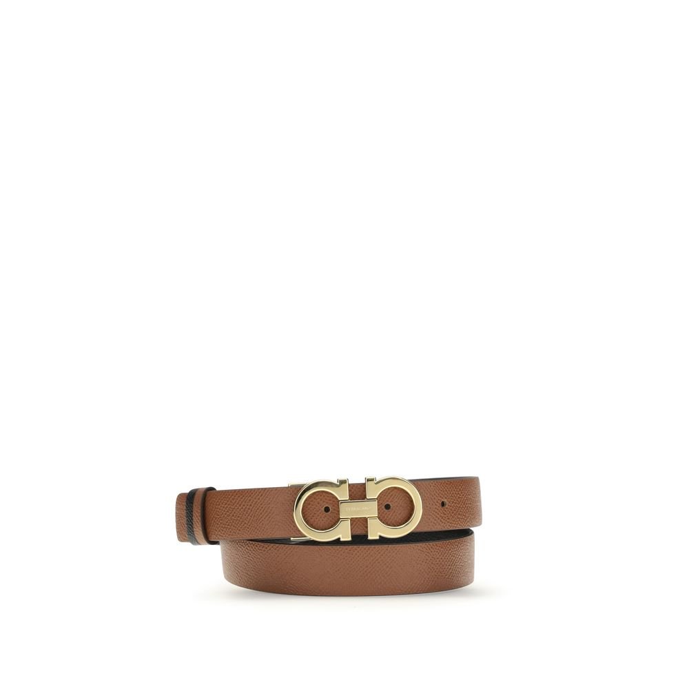 Beige Calf Leather Bos Taurus Regular Belt - TIZZIL