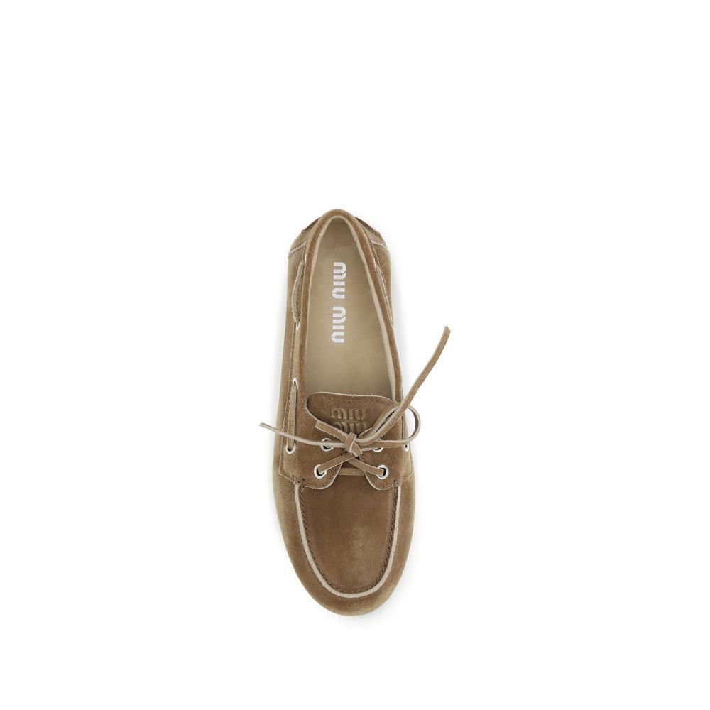 Beige Calf Leather Bos Taurus Slip - On Loafers - TIZZIL