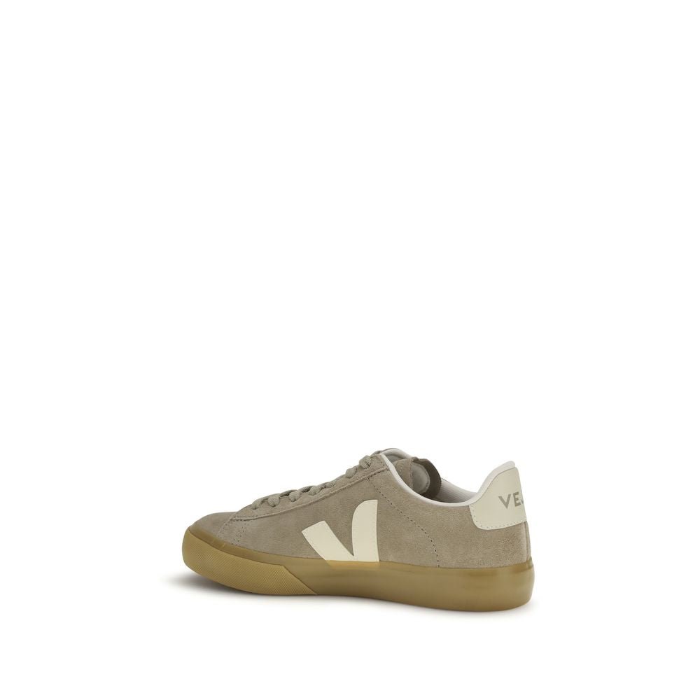 Beige Calf Leather Bos Taurus Sneakers - TIZZIL