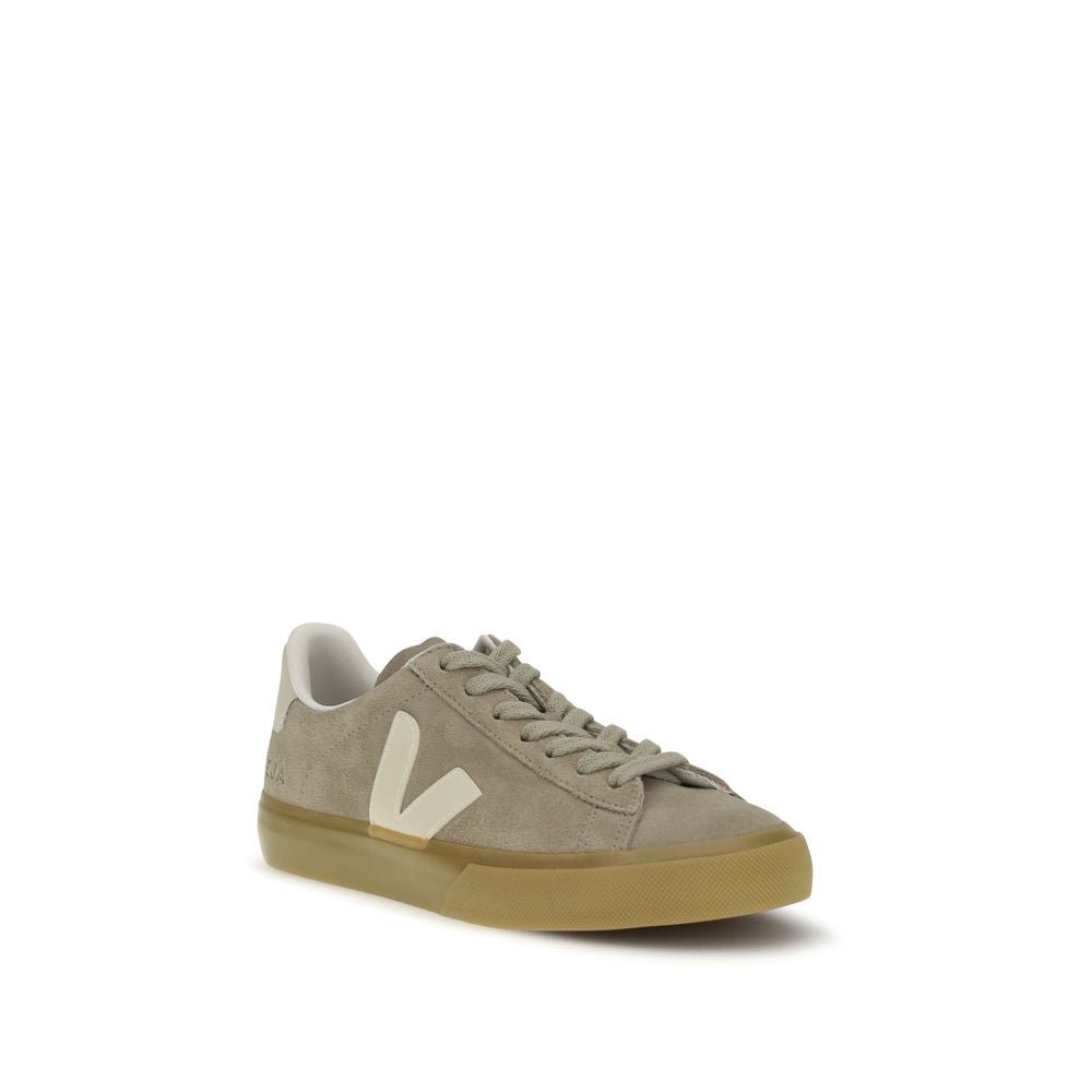Beige Calf Leather Bos Taurus Sneakers - TIZZIL