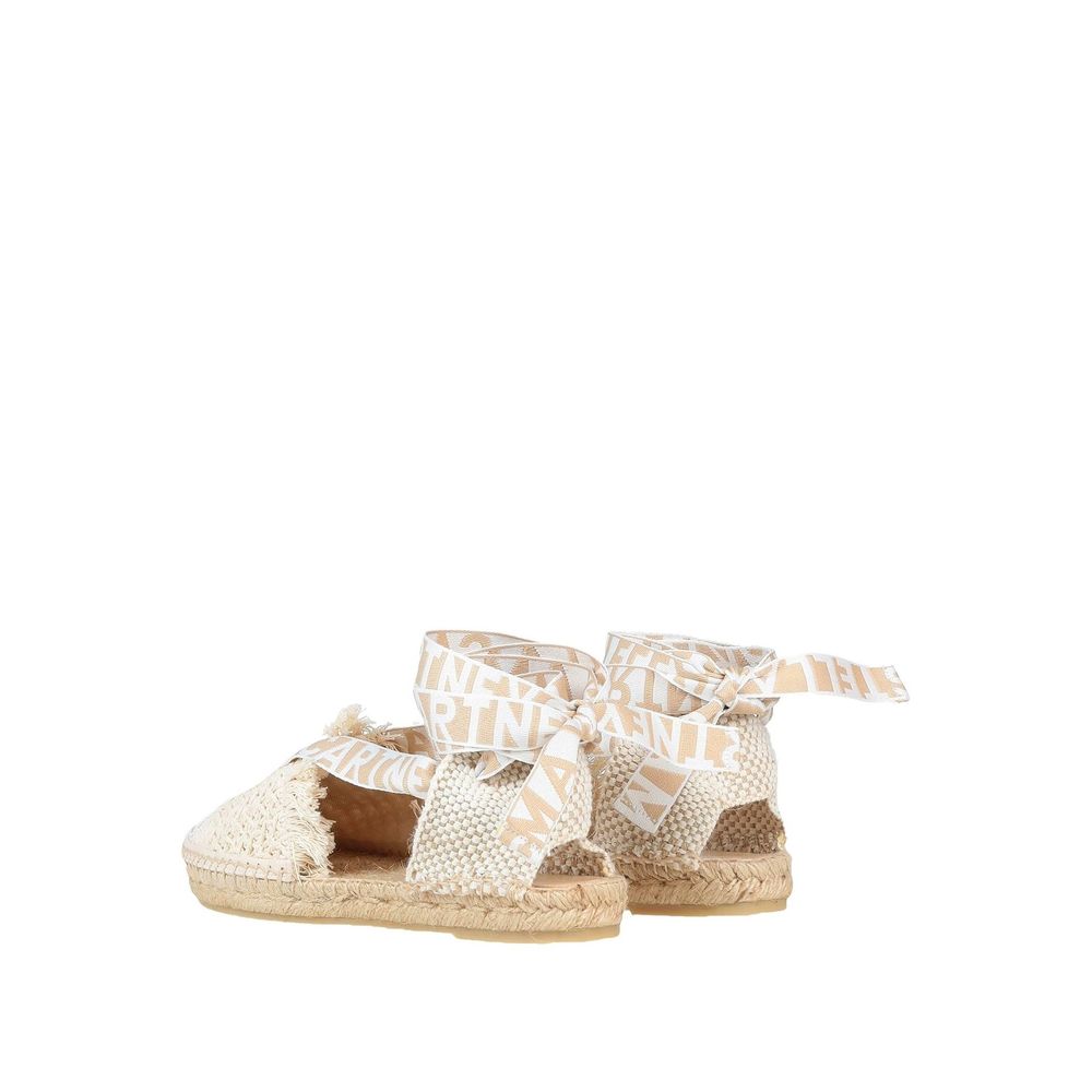 Beige Canvas Espadrilles - TIZZIL