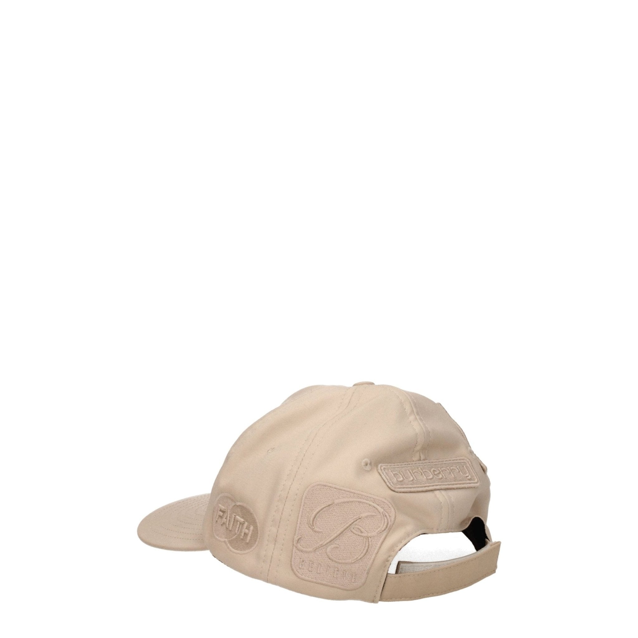 Beige Cotton Cap (Baseball Hat) - TIZZIL