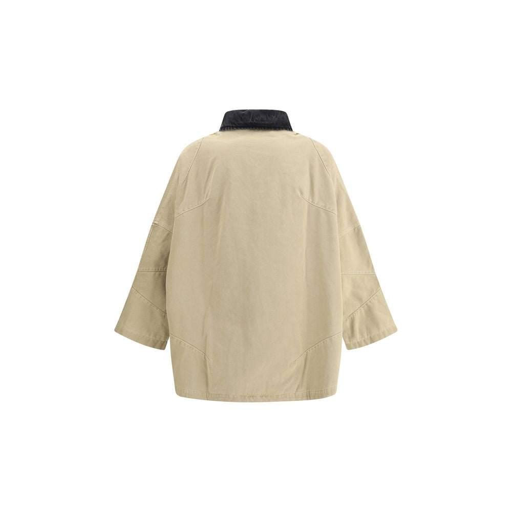 Beige Cotton Clothing - TIZZIL