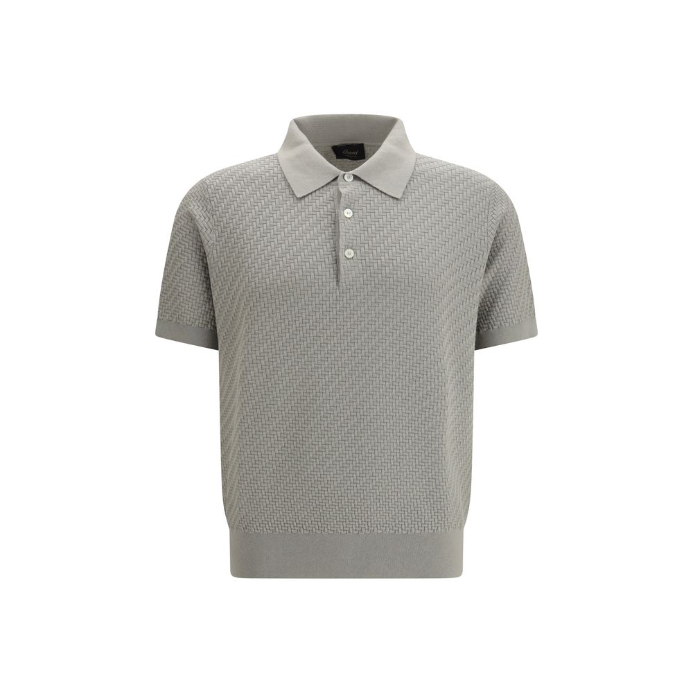 Beige Cotton Polo Shirt - TIZZIL