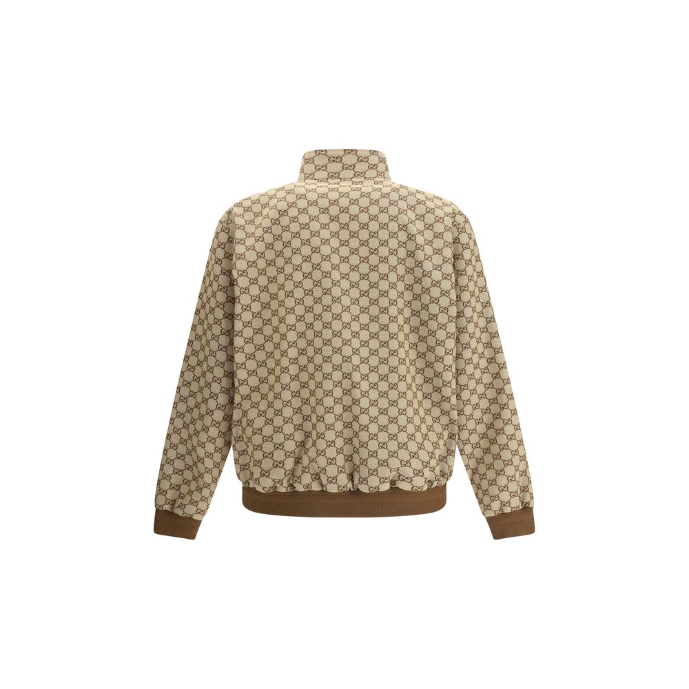 Beige Cotton Shell Jacket - TIZZIL
