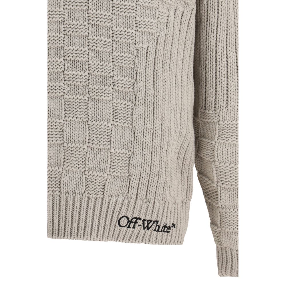 Beige Cotton Sweatshirt - TIZZIL