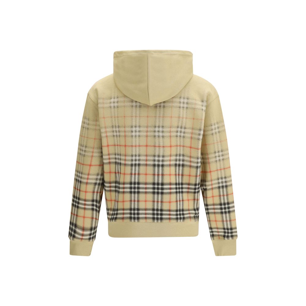 Beige Cotton Sweatshirt - TIZZIL