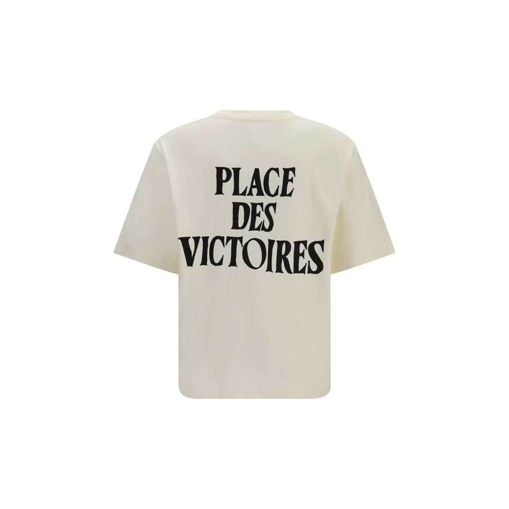 Beige Cotton T-Shirt - TIZZIL