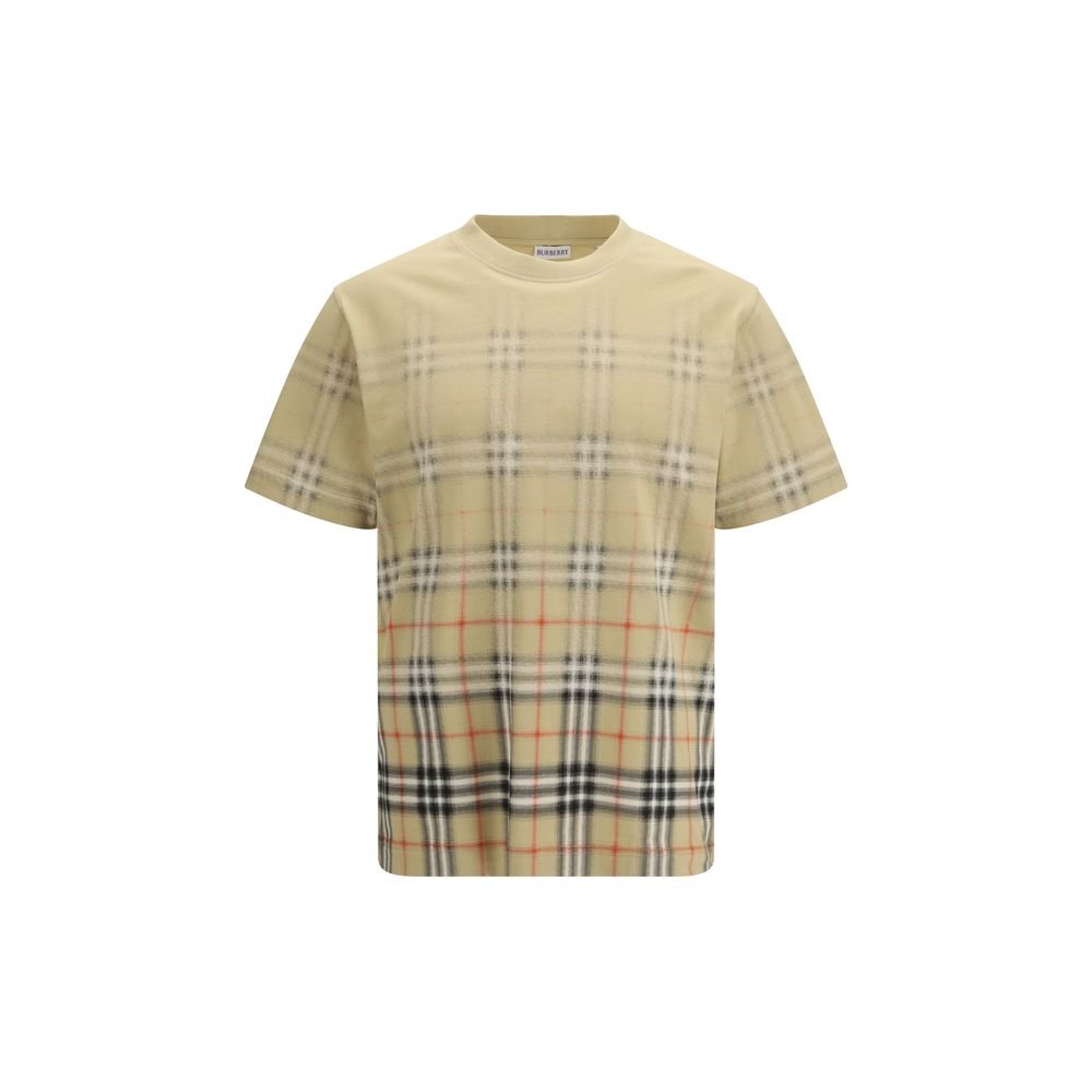 Beige Cotton T-Shirt - TIZZIL