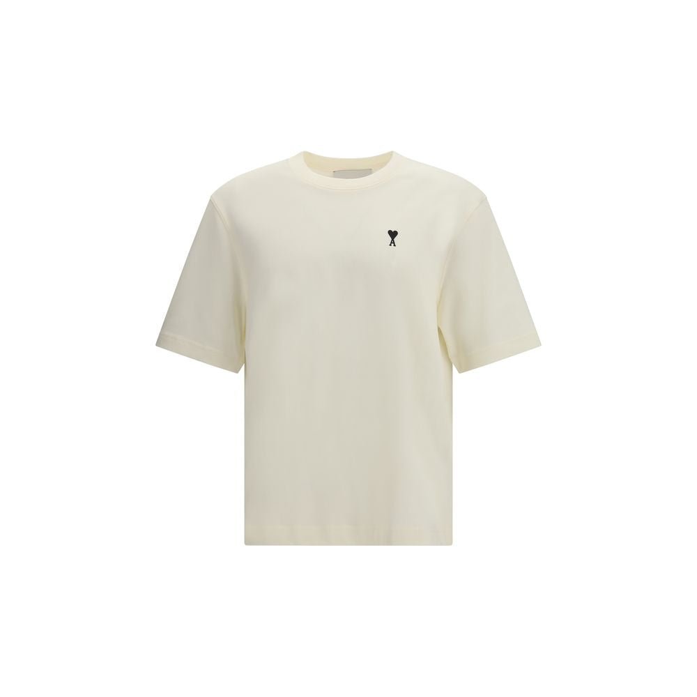 Beige Cotton T-Shirt - TIZZIL