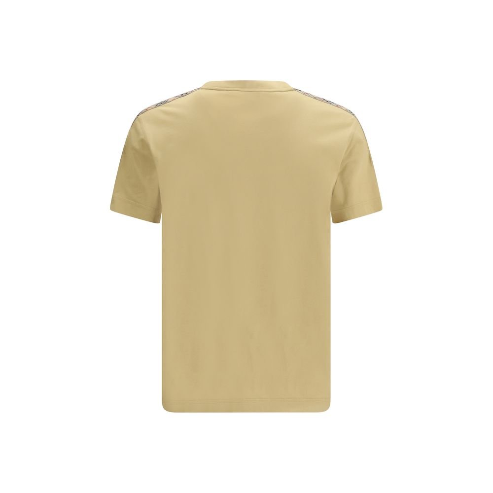 Beige Cotton T-Shirt - TIZZIL