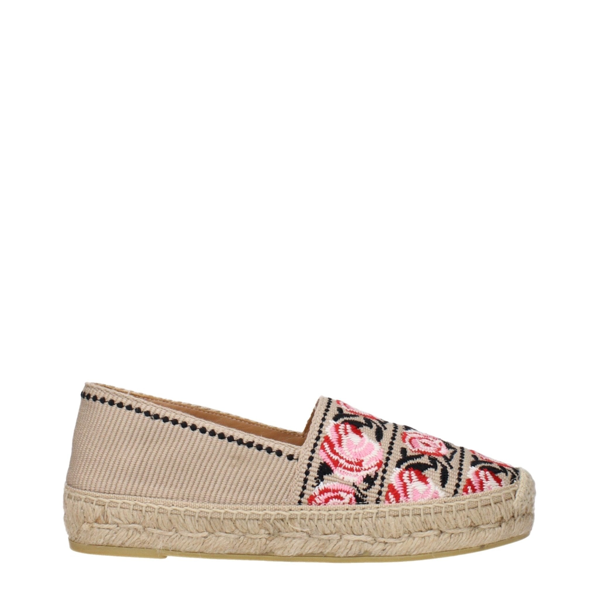 Beige Fabric Espadrilles - TIZZIL