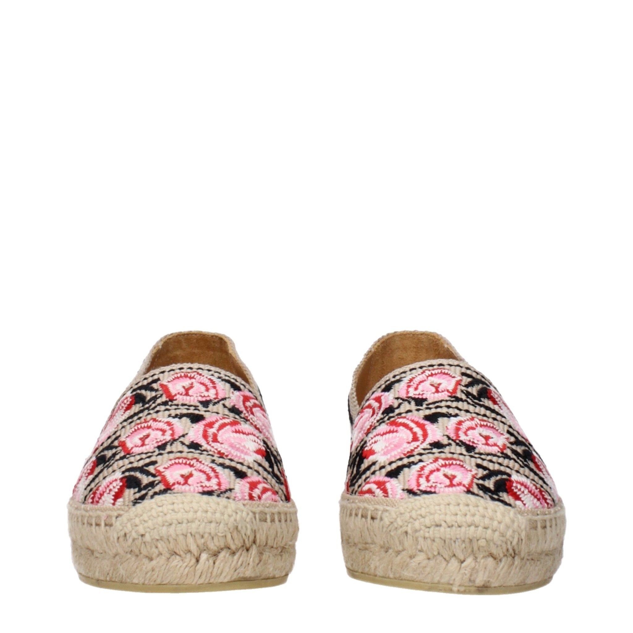 Beige Fabric Espadrilles - TIZZIL