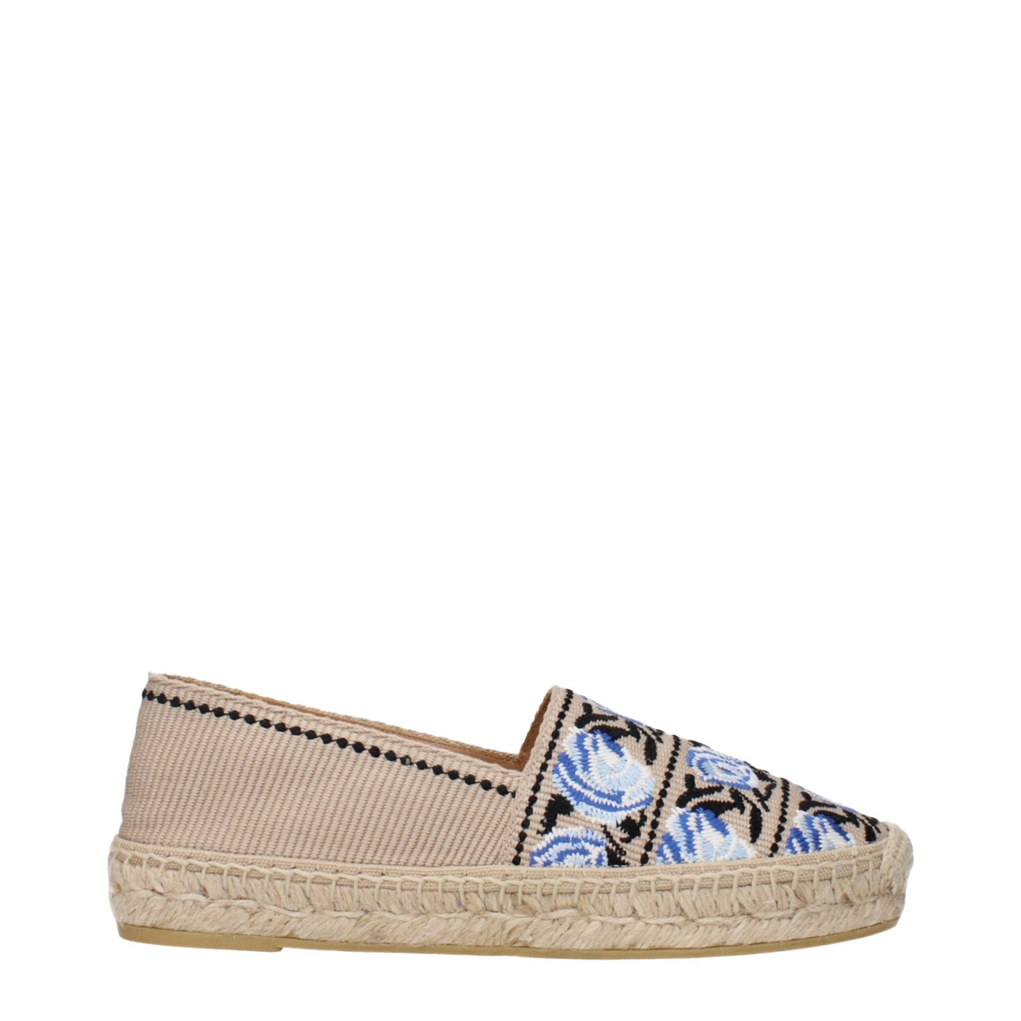 Beige Fabric Espadrilles - TIZZIL