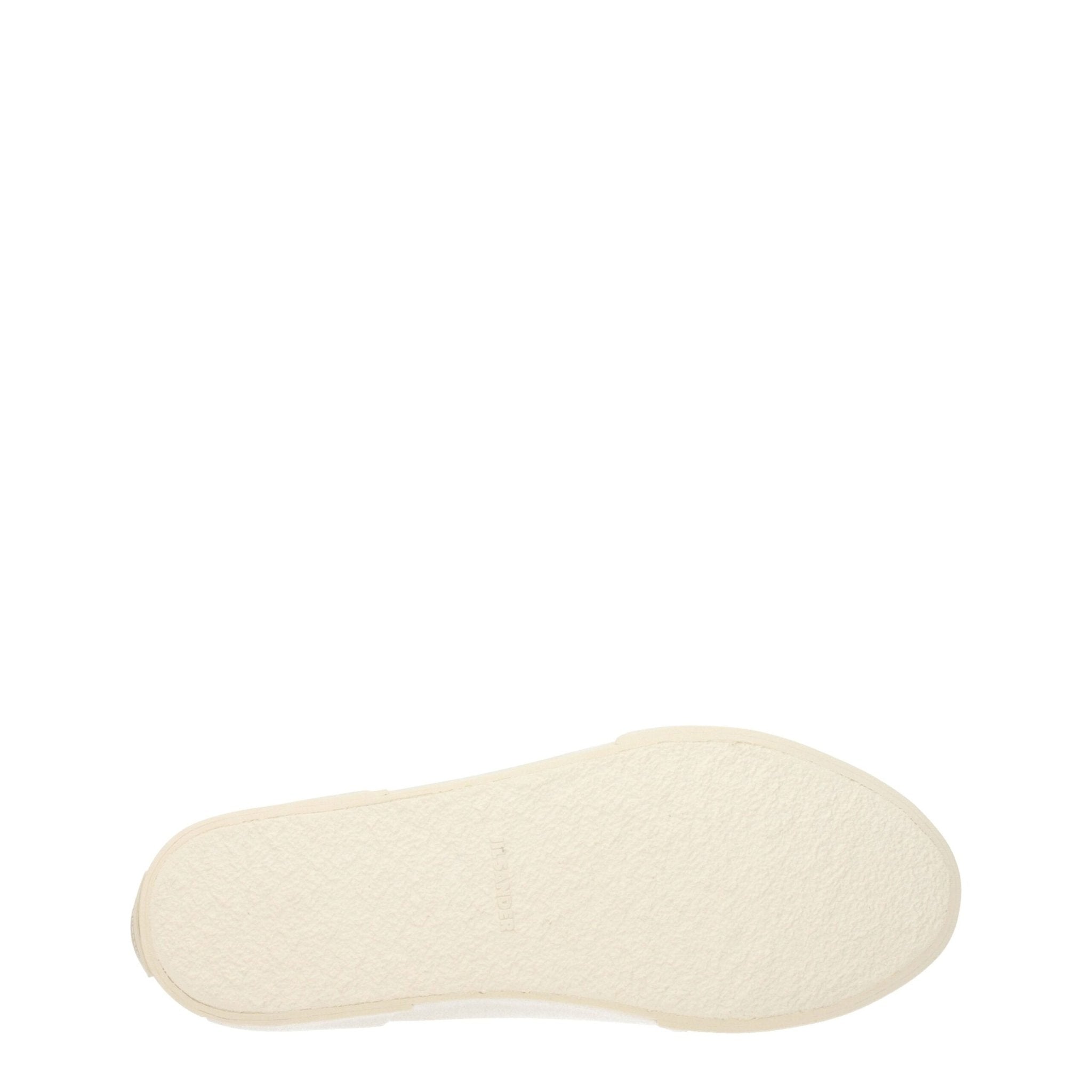 Beige Fabric High Top Sneakers - TIZZIL